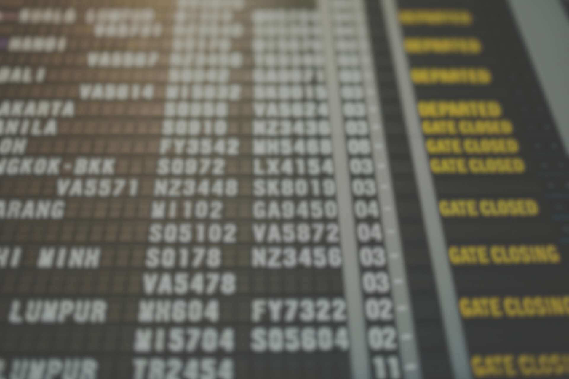 Lisbon Airport Departures